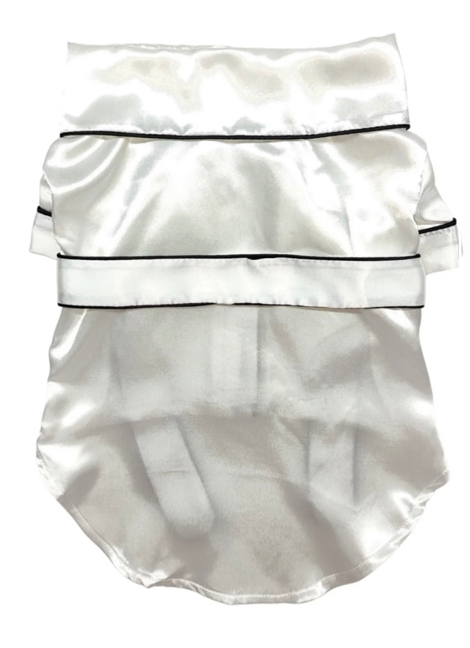 White Pet Pajamas