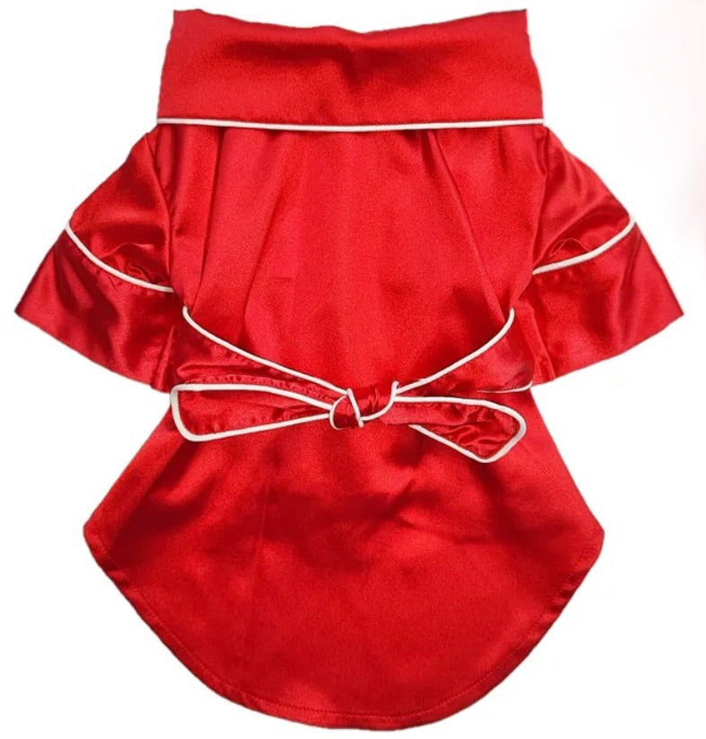 Red Pet Pajamas