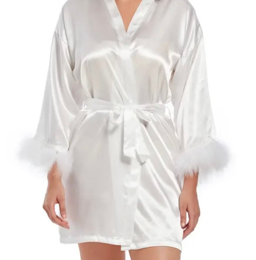 Bride Feather Robe